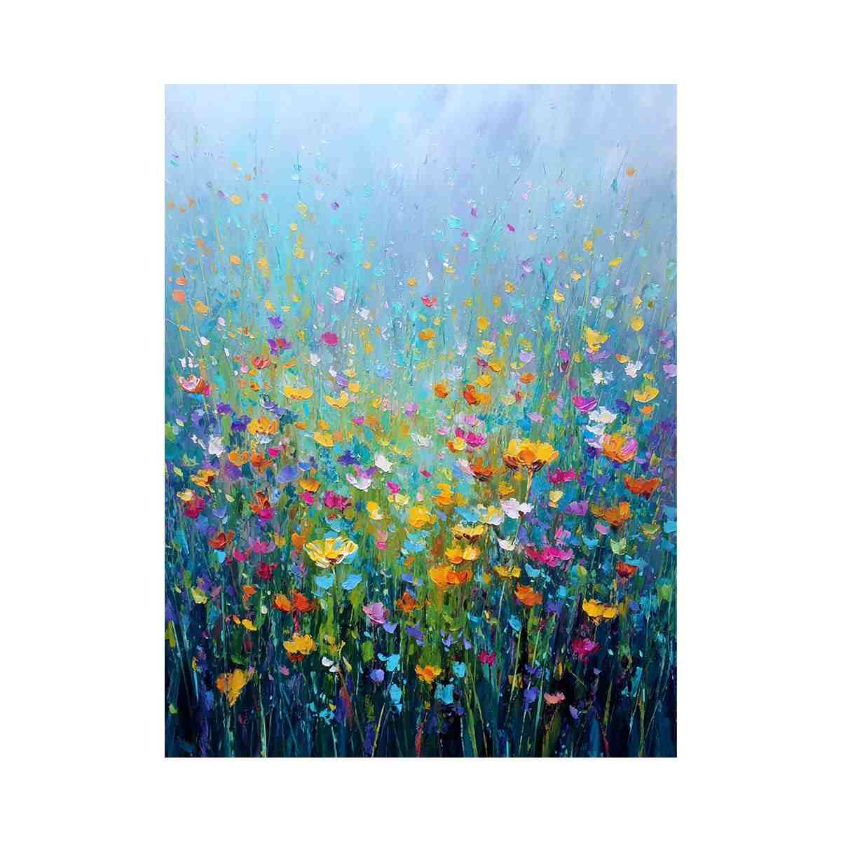Flowers field