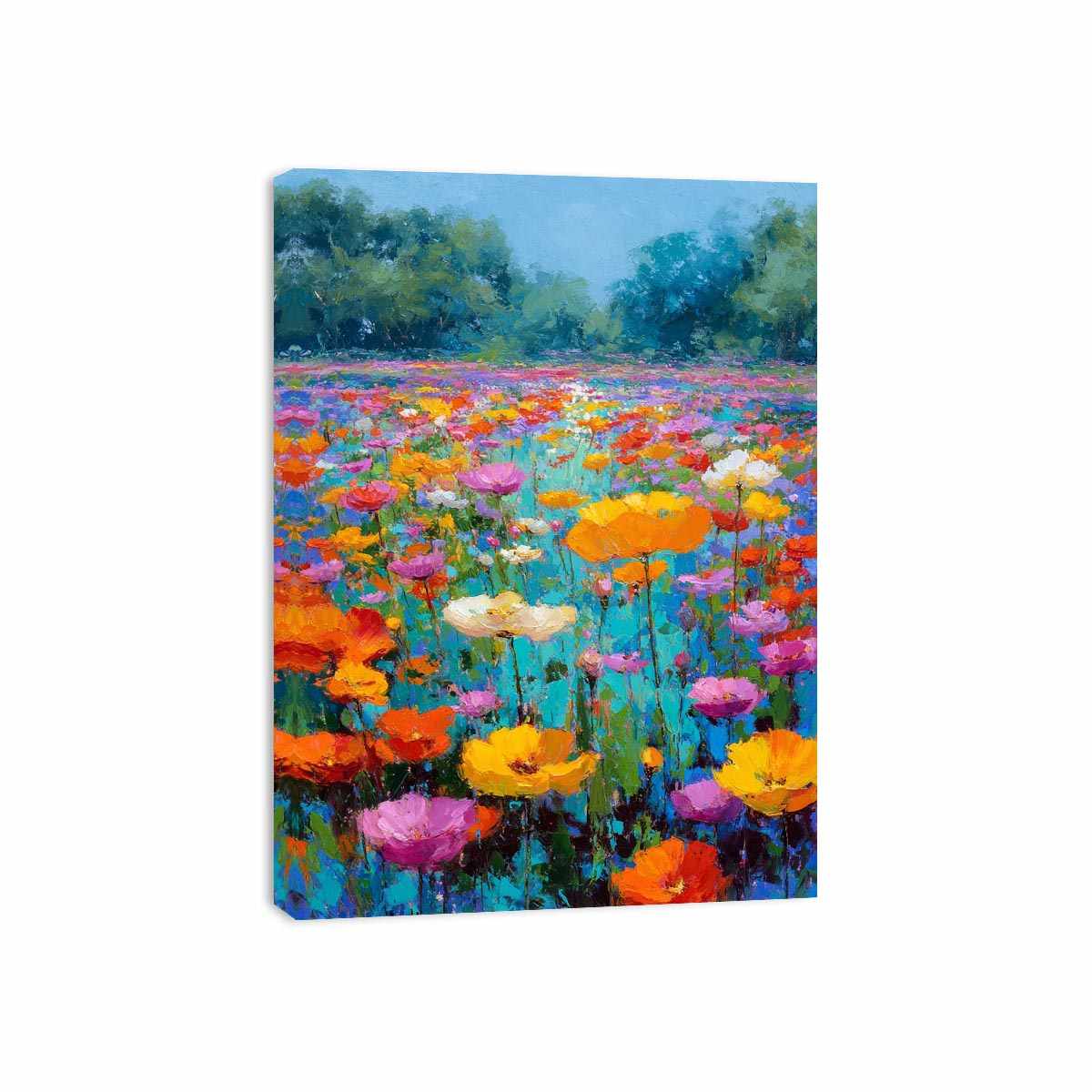 Blooming Meadows Framed Print