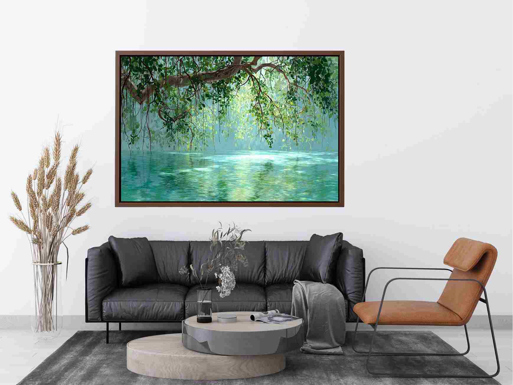 Whispering branches Painting 