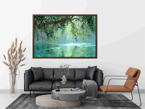 Whispering branches Painting 