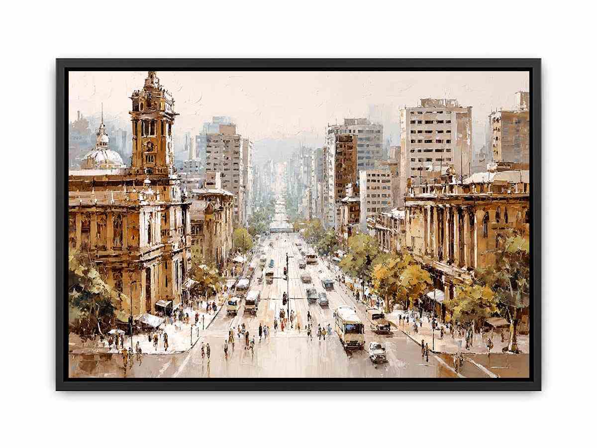 Vintage Brisbane Poster
