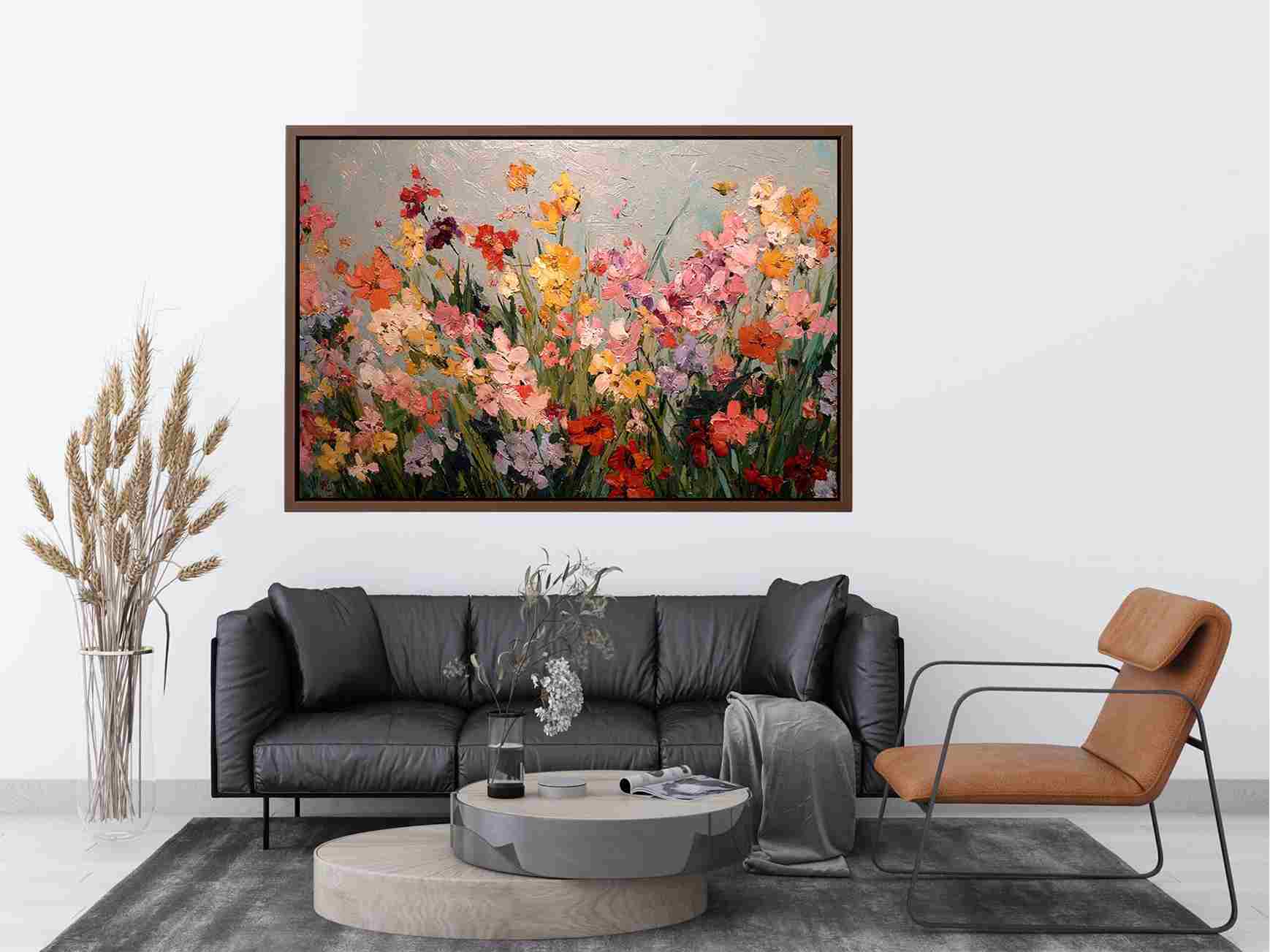Fields of Blossoms Painting 