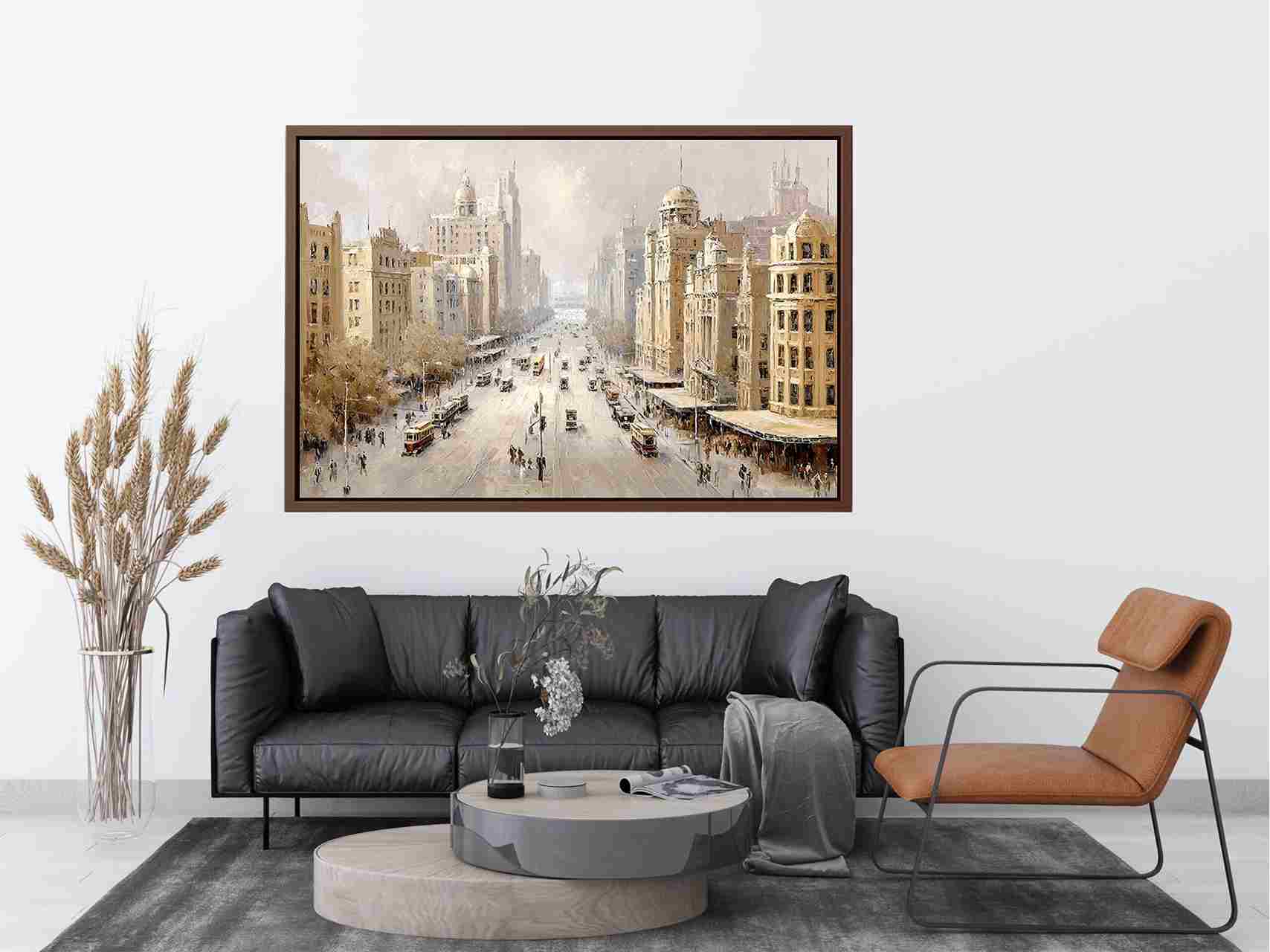 Vinatge Sydney Painting 