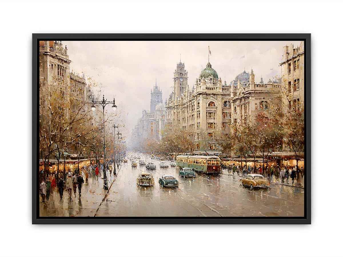 Vinatge Melbourne Poster