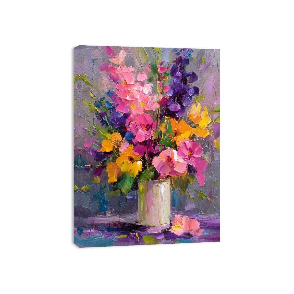 Spring flower Vase Framed Print