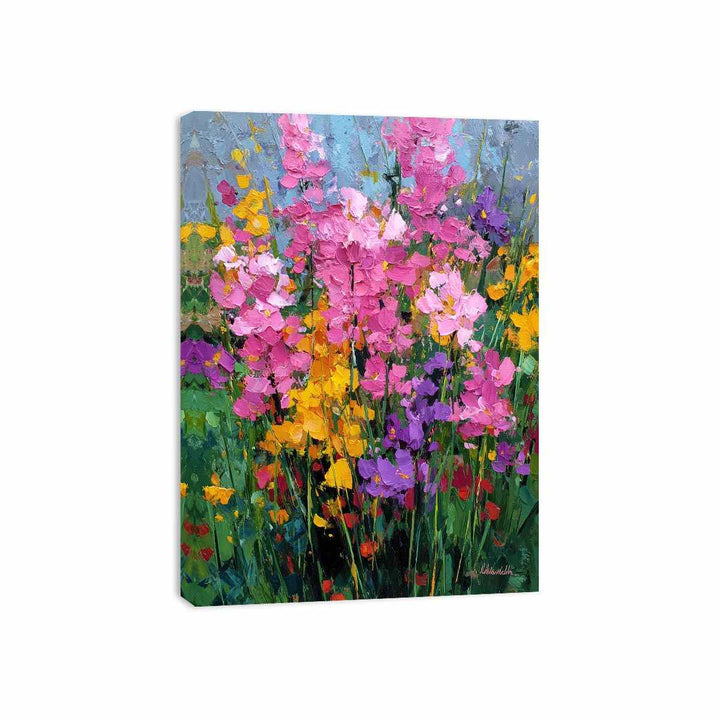 Wild flower Harmony Framed Print