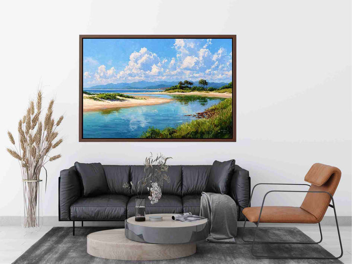 Serene landscape Painting 