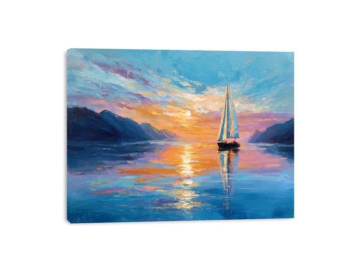 Classic Sailboat Painting