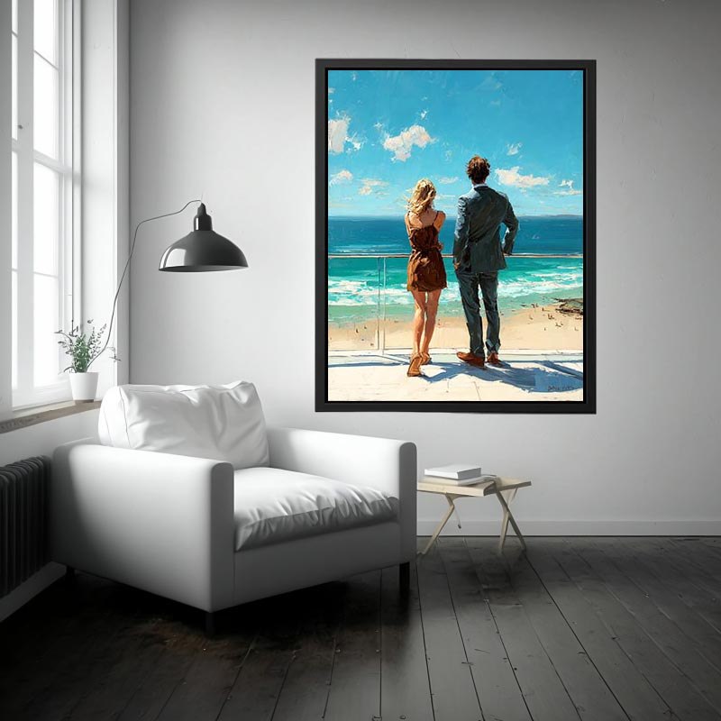 Seaside Romance Painting 