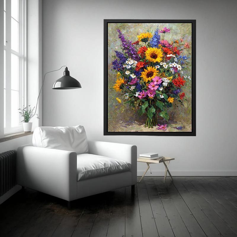 Blooming Gathering Painting 