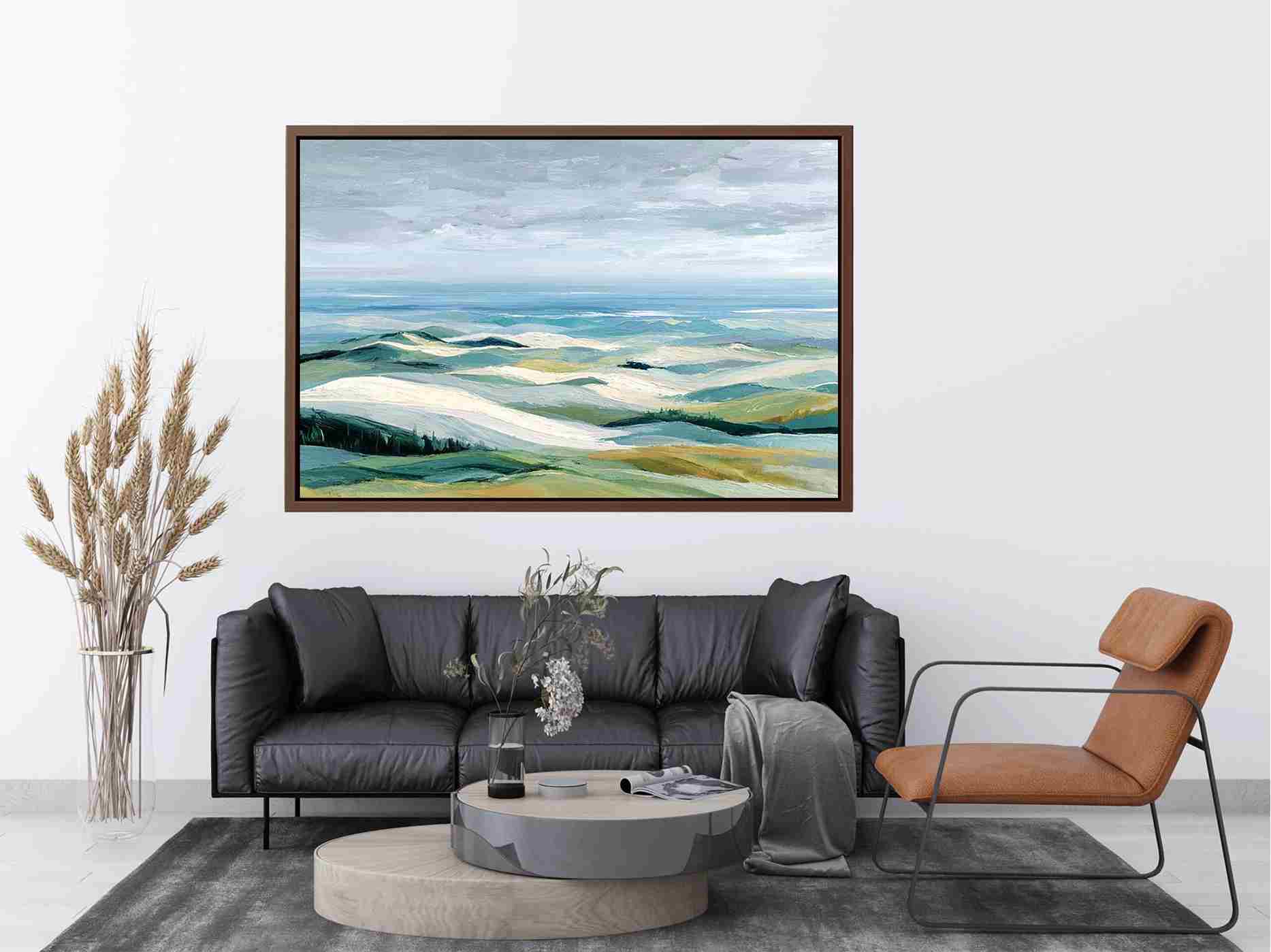 Abstract landsape Painting