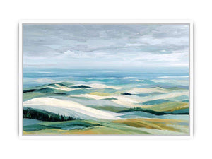 Abstract landsape Framed Print