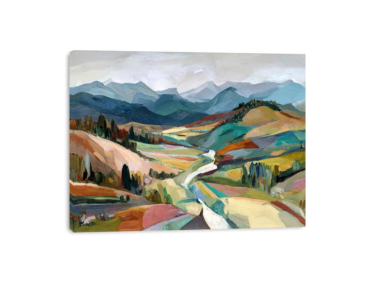 Mountain Essence Framed Print