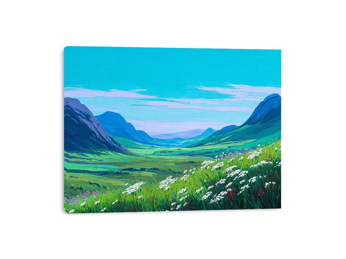 Vibrant Natural Garden Framed Print