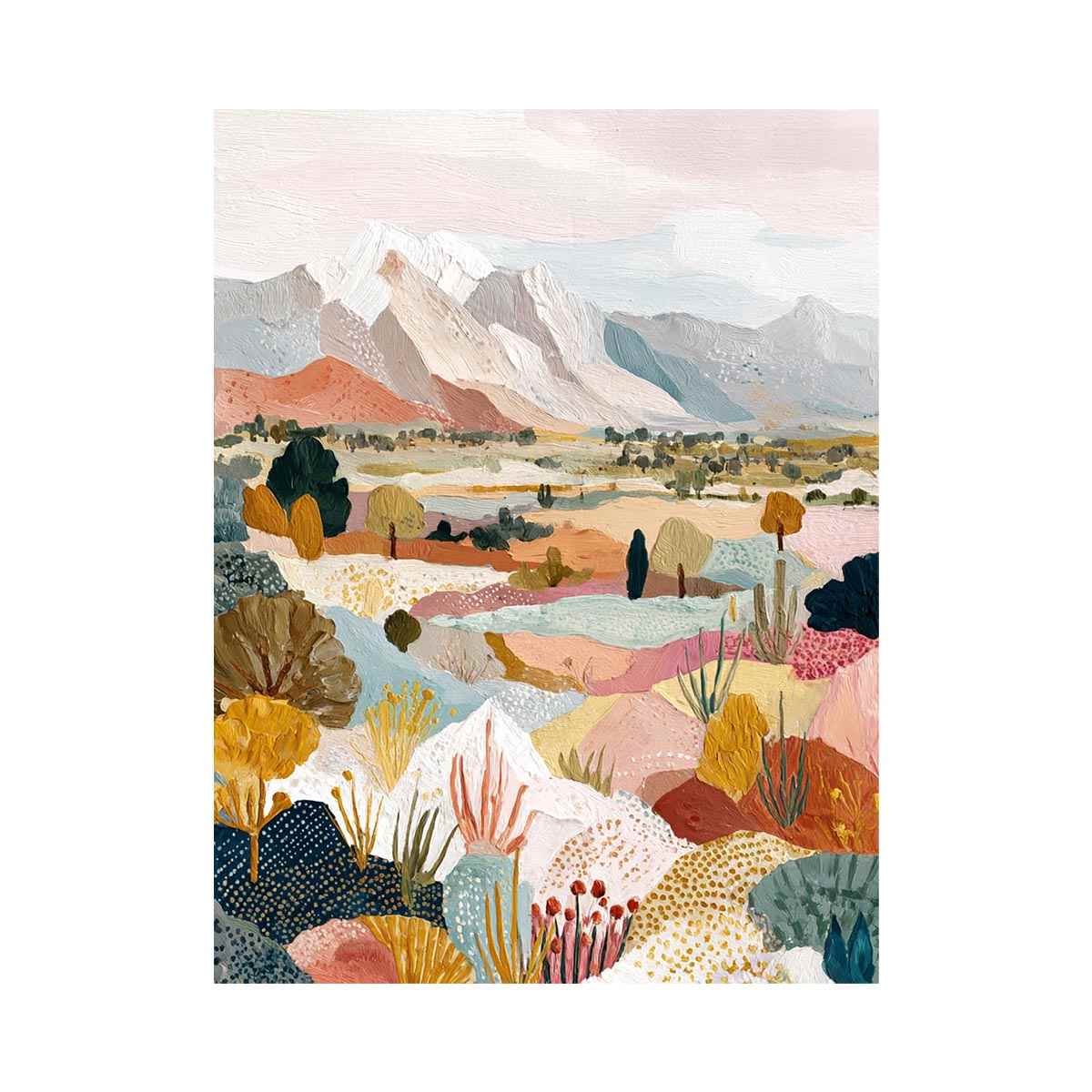 Australian Desert Landscape Art