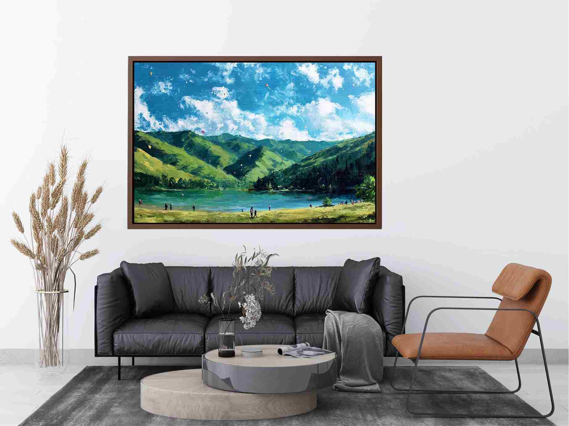 Joy in the Valley Painting 