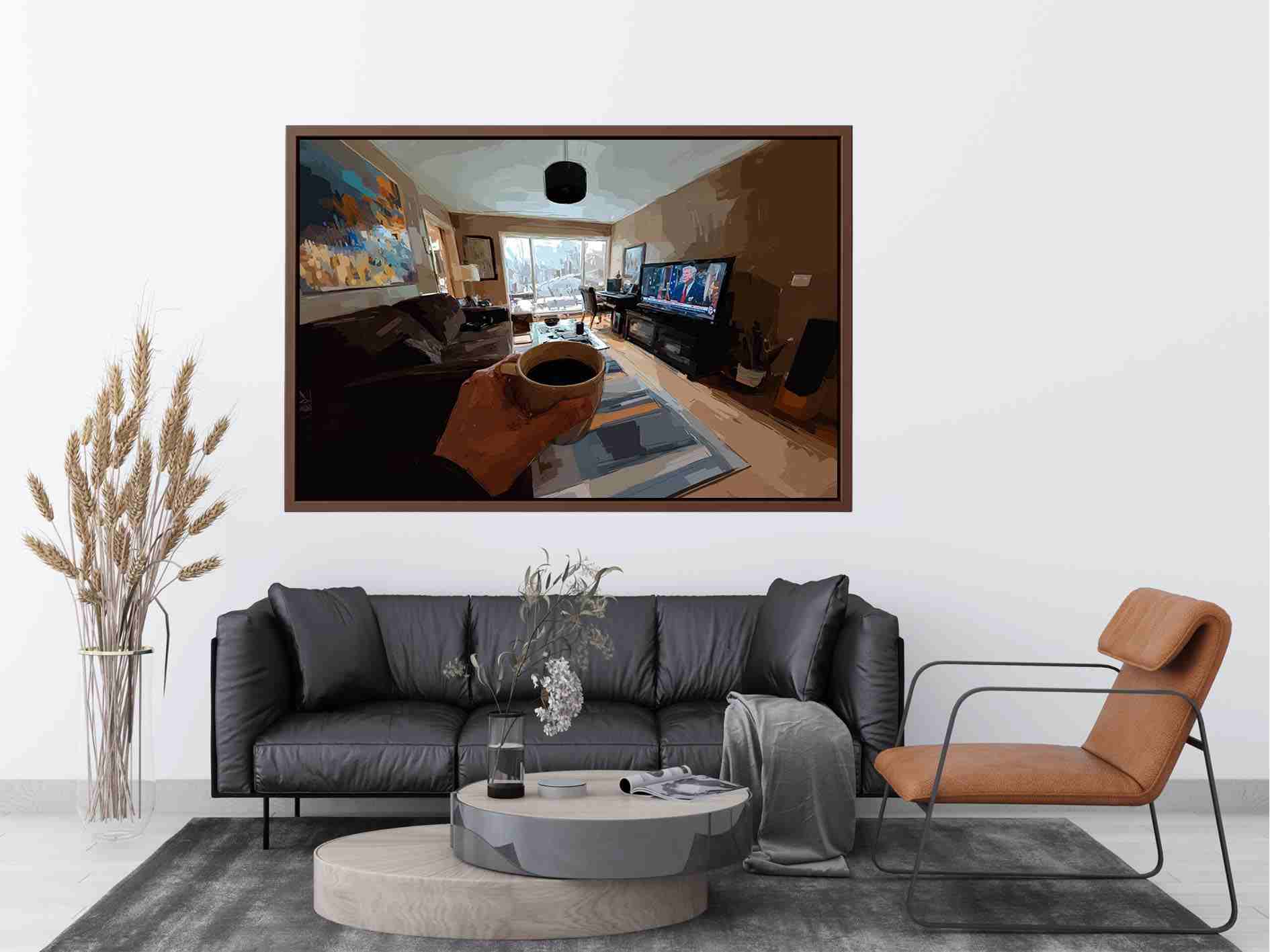 Morning Brew Painting 