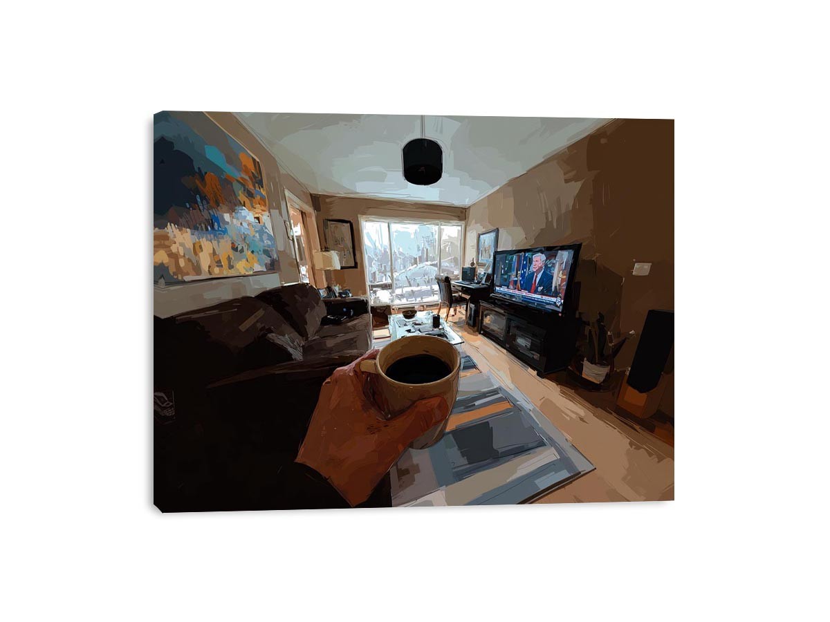 Morning Brew Framed Print