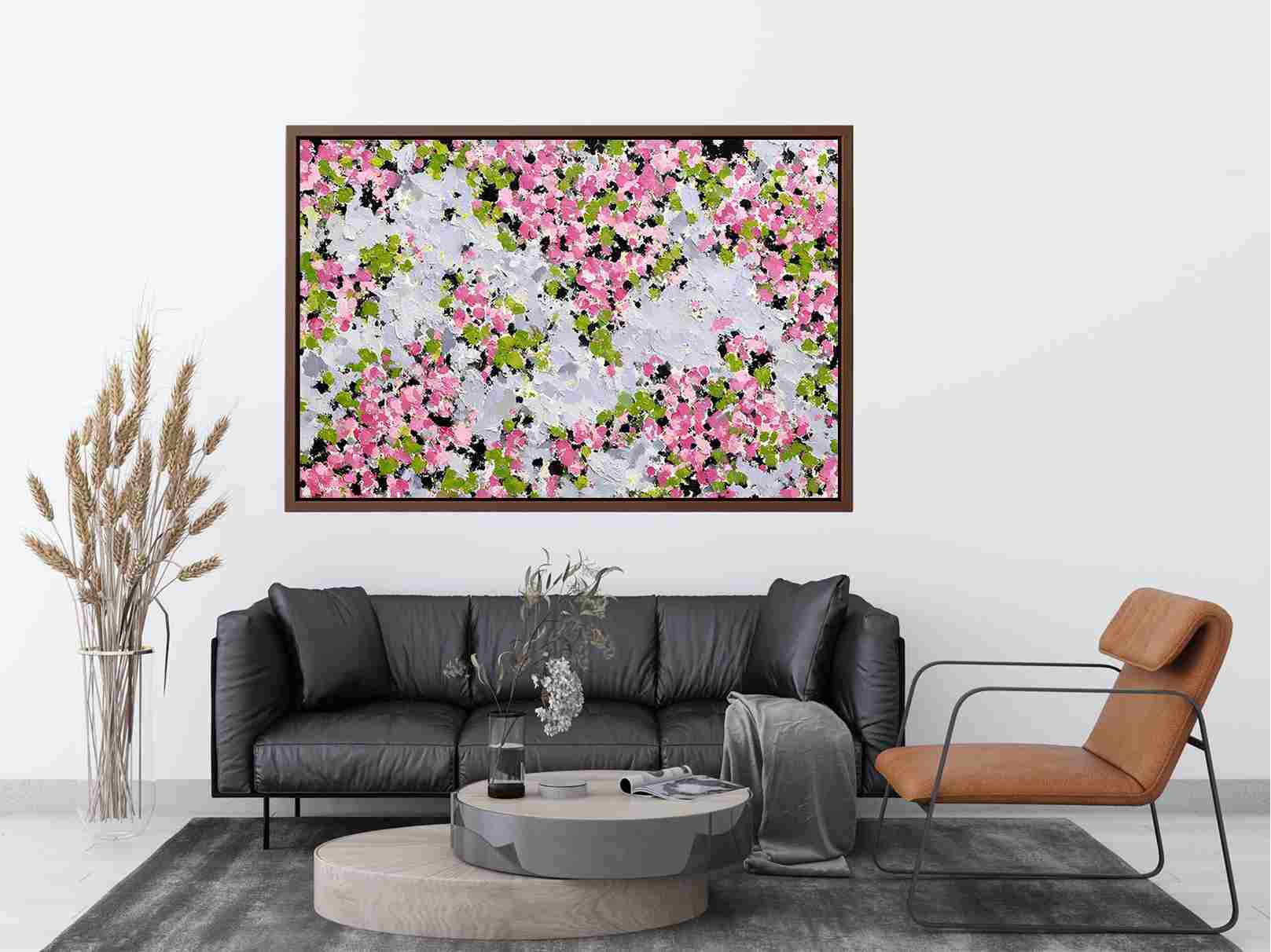 Abstract Garden Painting 
