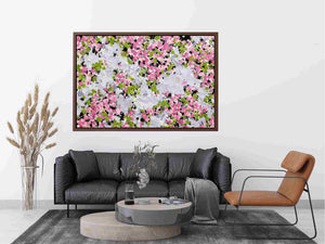 Abstract Garden Painting 