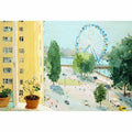 Ferris wheel in Appartment view