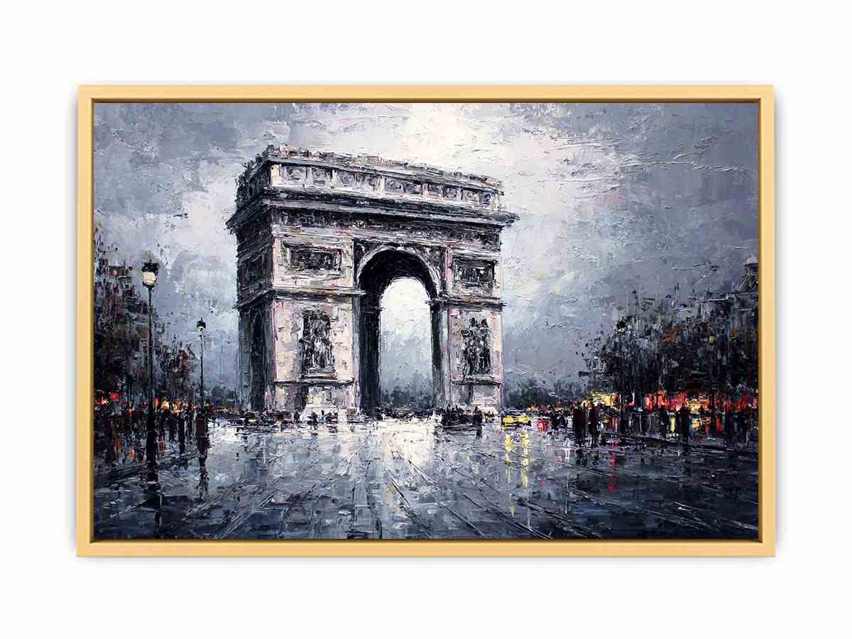  Arc De Triomphe Paris   Streched canvas