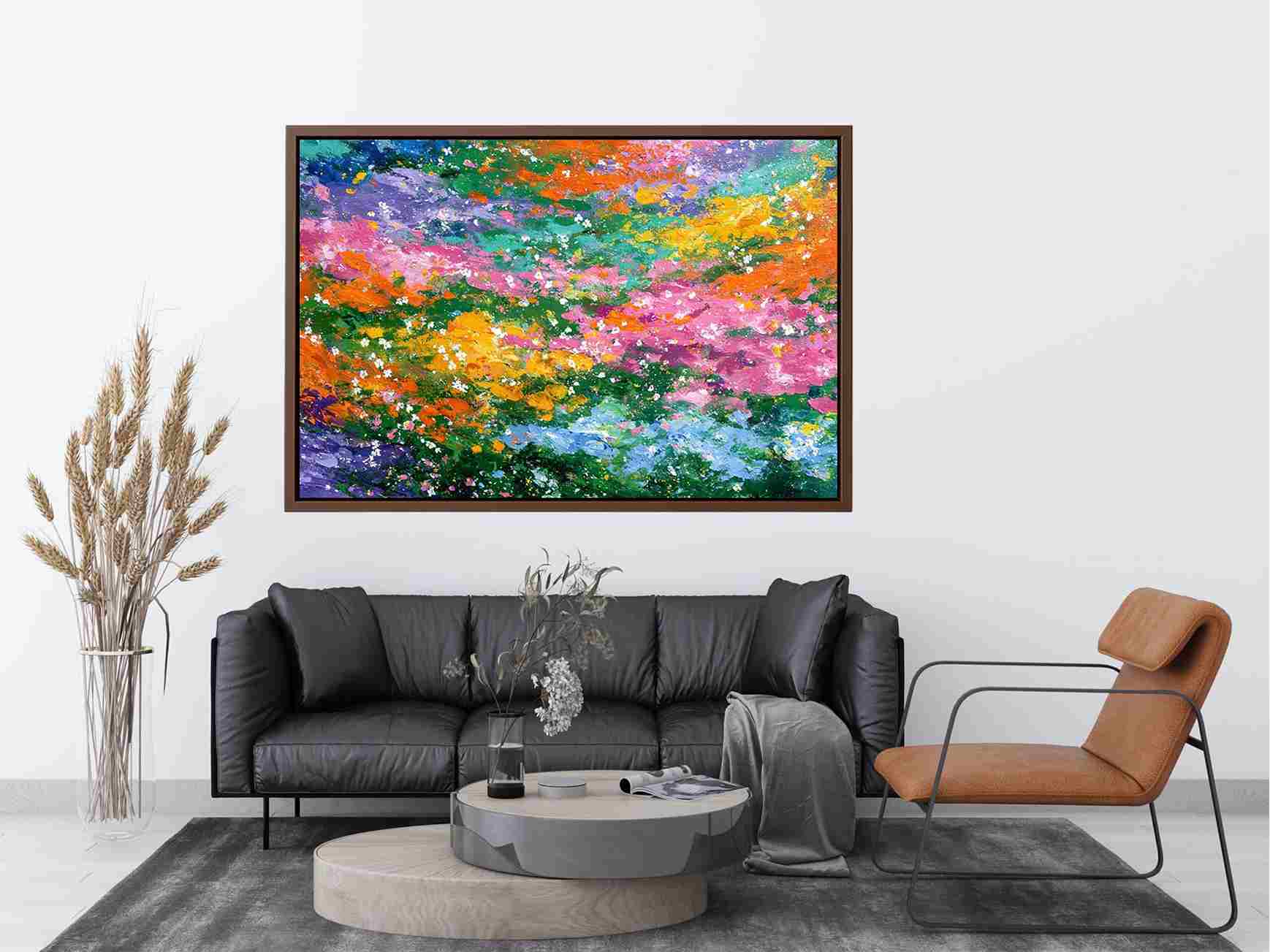 Abstract field Painting 