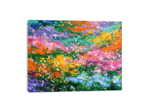 Abstract field Framed Print