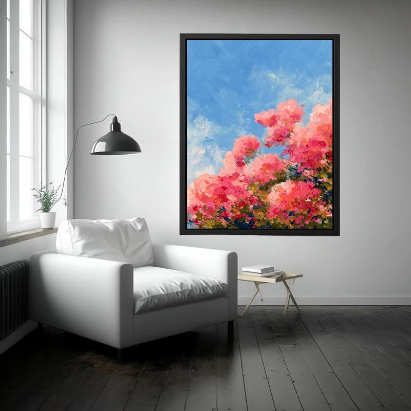 Pink and fuchsia Painting 