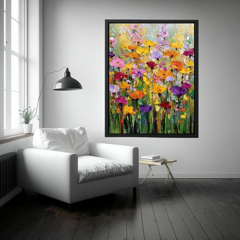 Bloom Abstraction Painting 