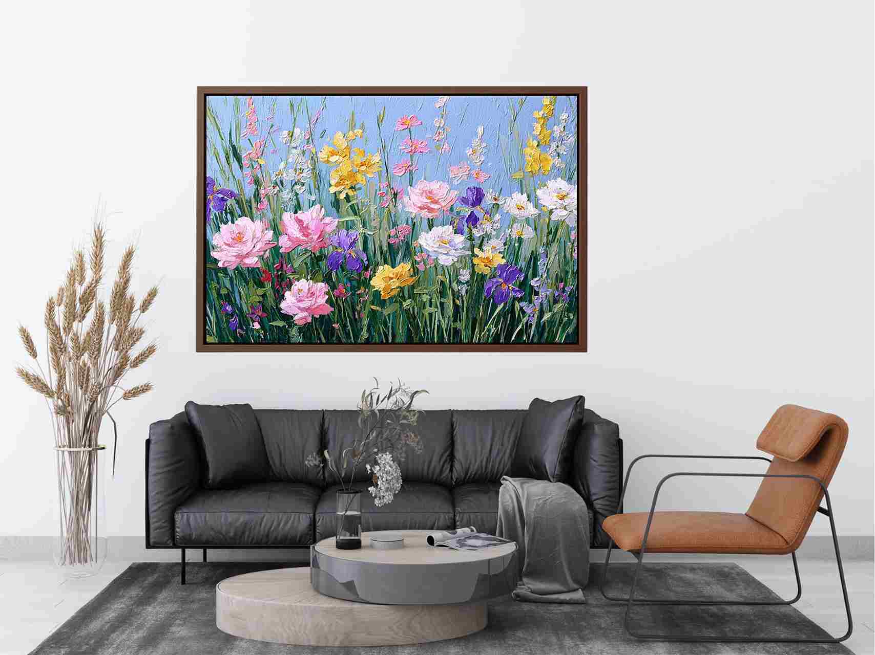 Color Petals Painting 