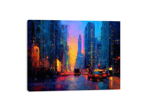 Newyork Abstract Framed Print