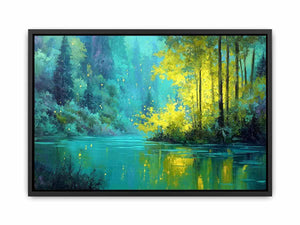 Serenity in Forest Poster