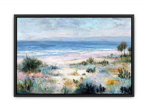 Muted Pastel beach Poster