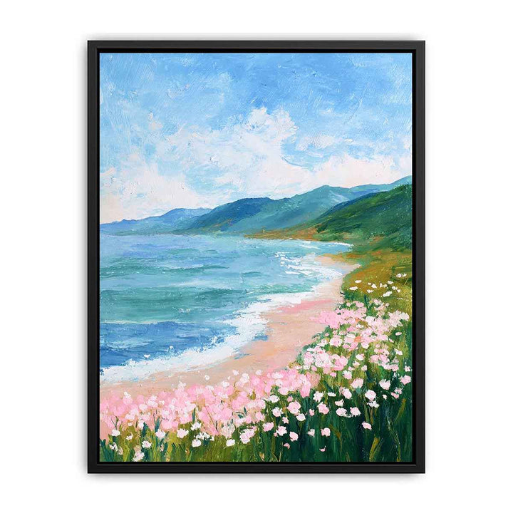 Ocean flowers Poster
