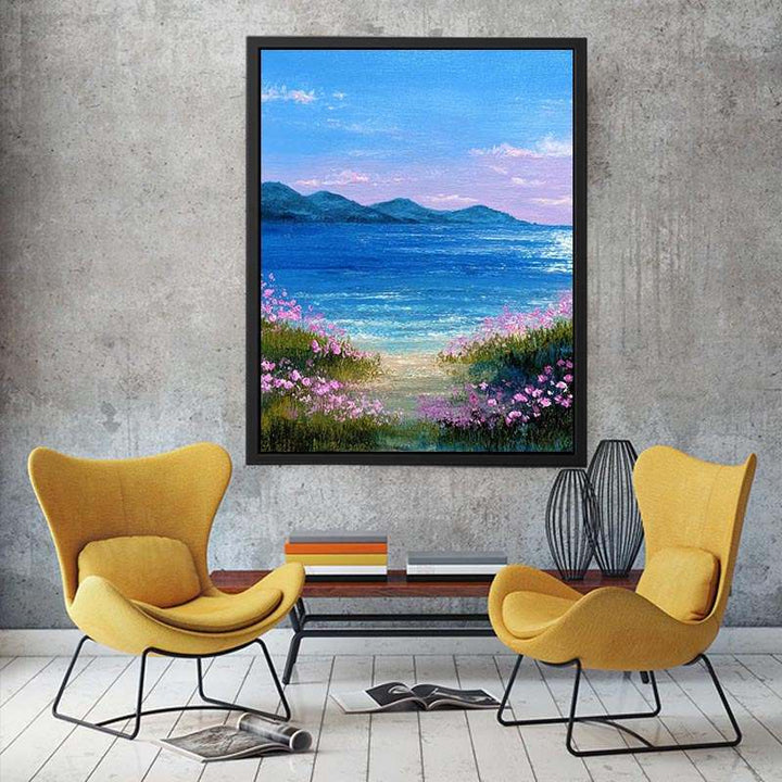 Coastal Bloom Canvas Print