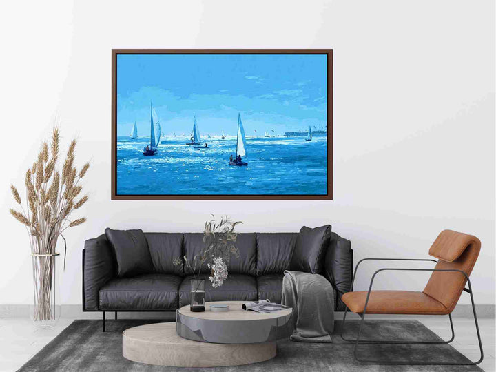 Sailboats 448 Painting 