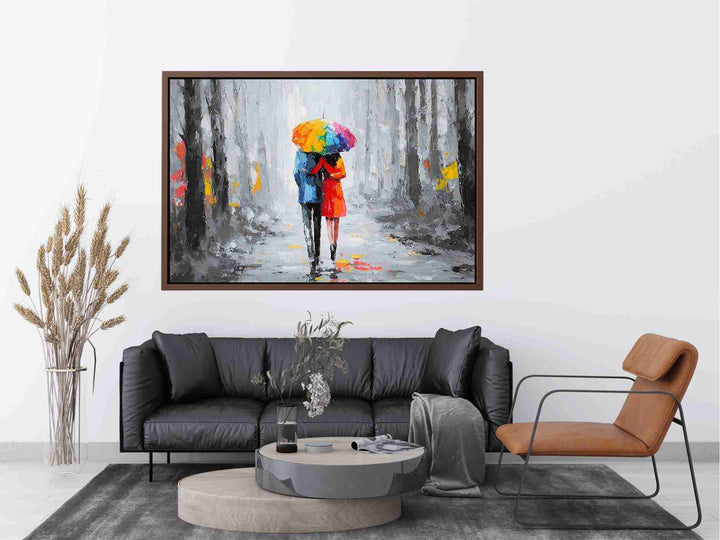 Raindrop Serenade Painting 