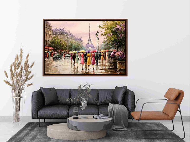 Stroll Through Paris Painting 