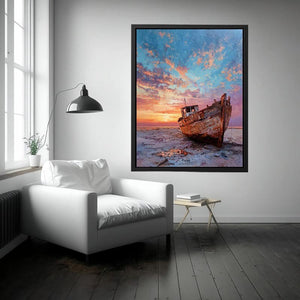 Sunset Voyage Painting 