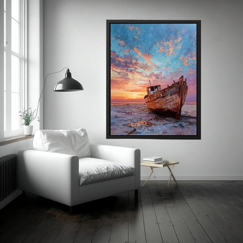 Sunset Voyage Painting 