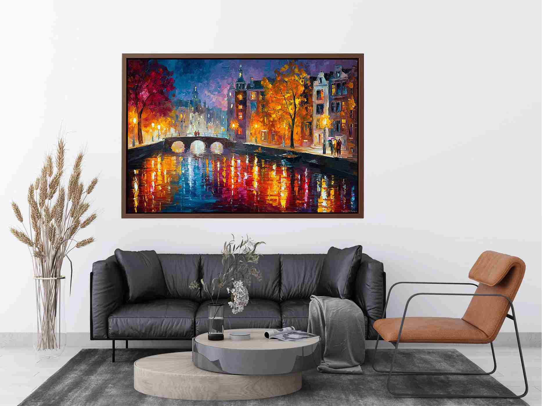 Amsterdam walk II Painting 