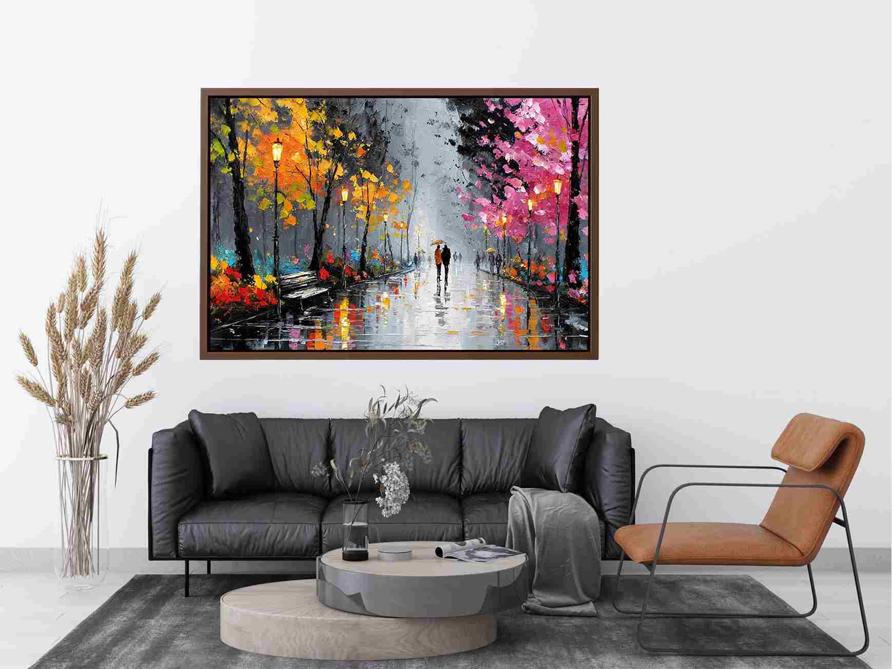 Raindrop Romance Painting 