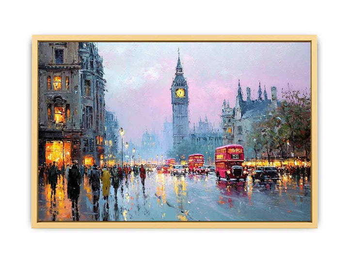 London Clock tower   Streched canvas
