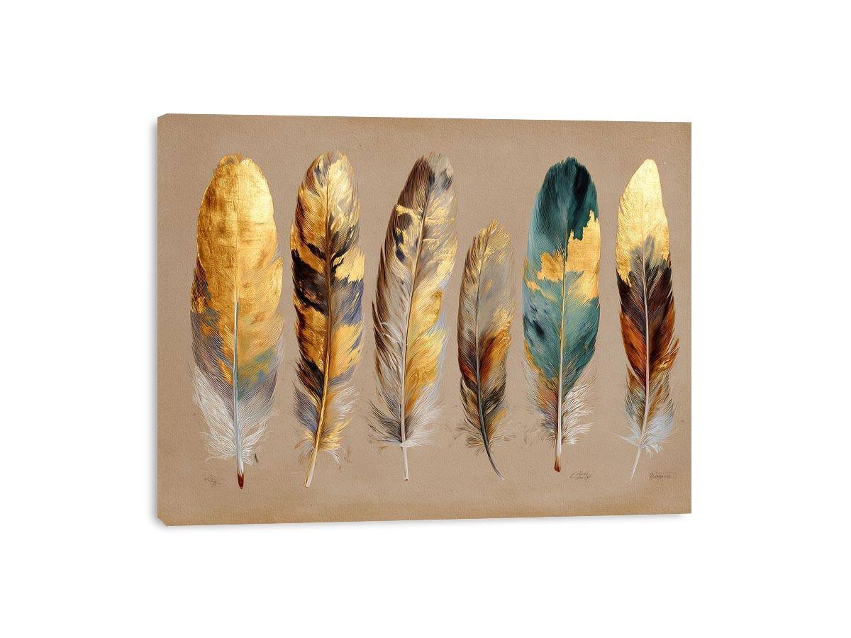 Feathered Radiance Framed Print