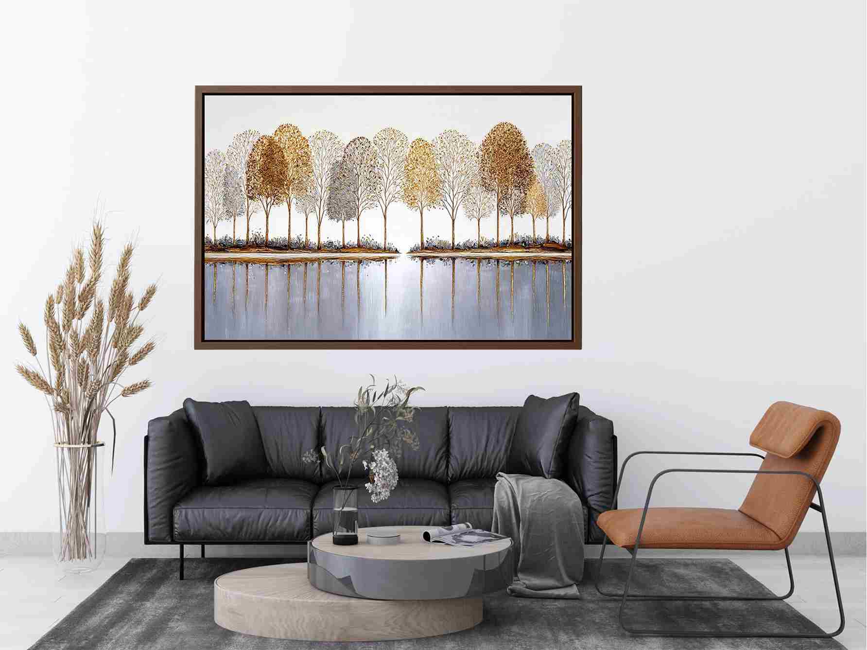 Serene Reflections Painting 