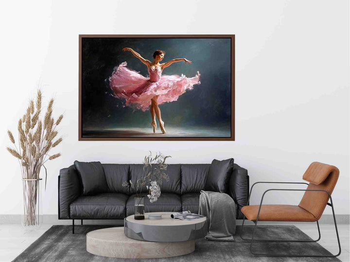Graceful Ballerina Painting 