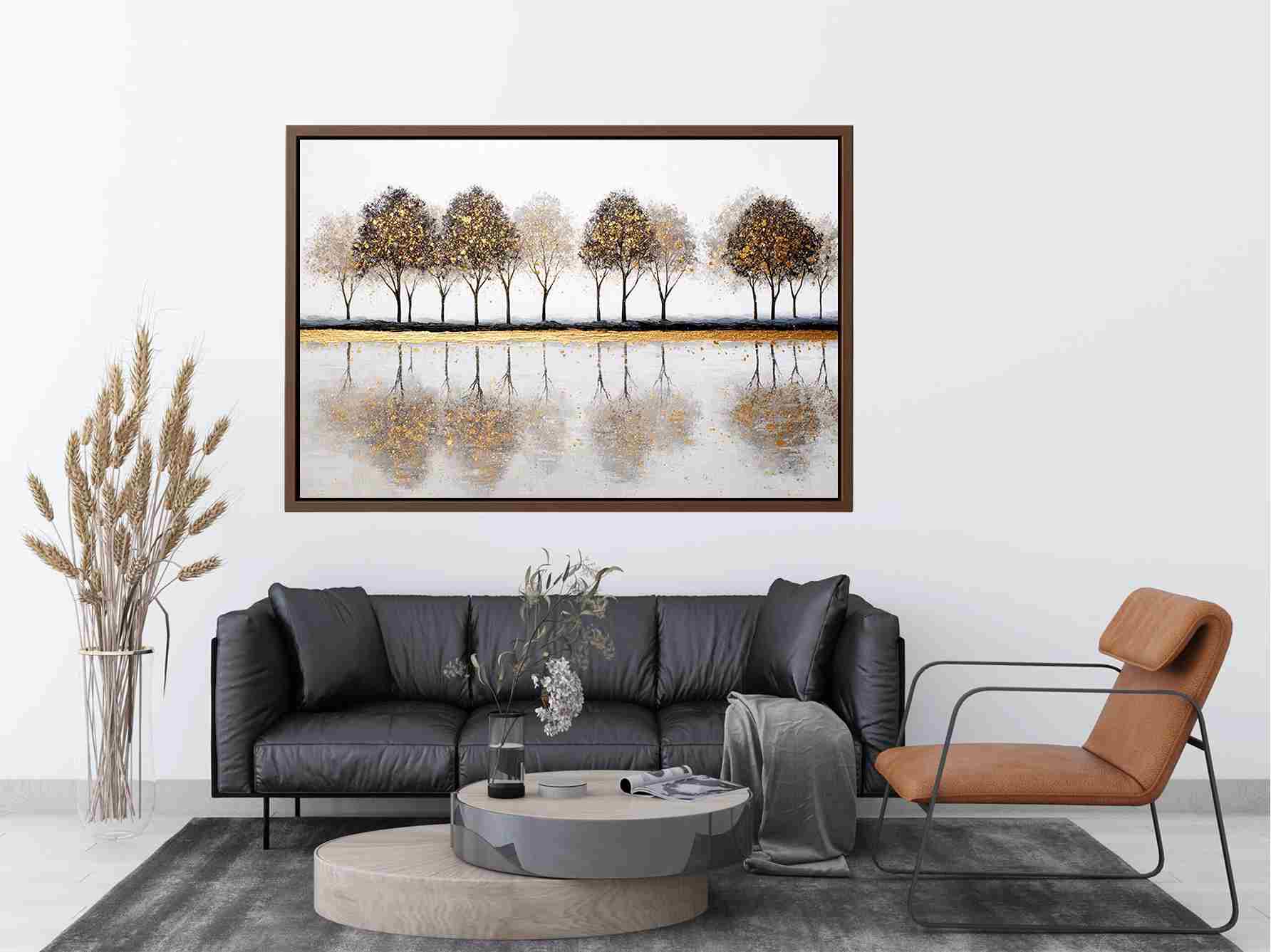Tranquil Shoreline Painting 