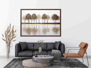 Tranquil Shoreline Painting 