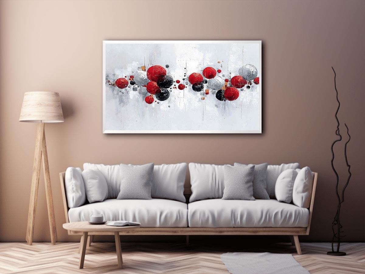 Abstract Baloons Canvas Print